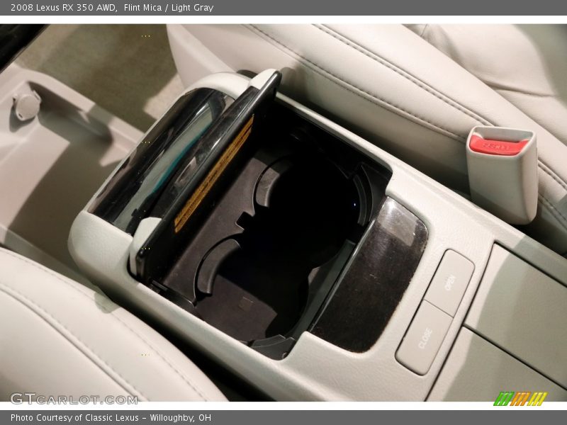 Flint Mica / Light Gray 2008 Lexus RX 350 AWD