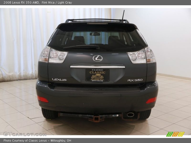 Flint Mica / Light Gray 2008 Lexus RX 350 AWD