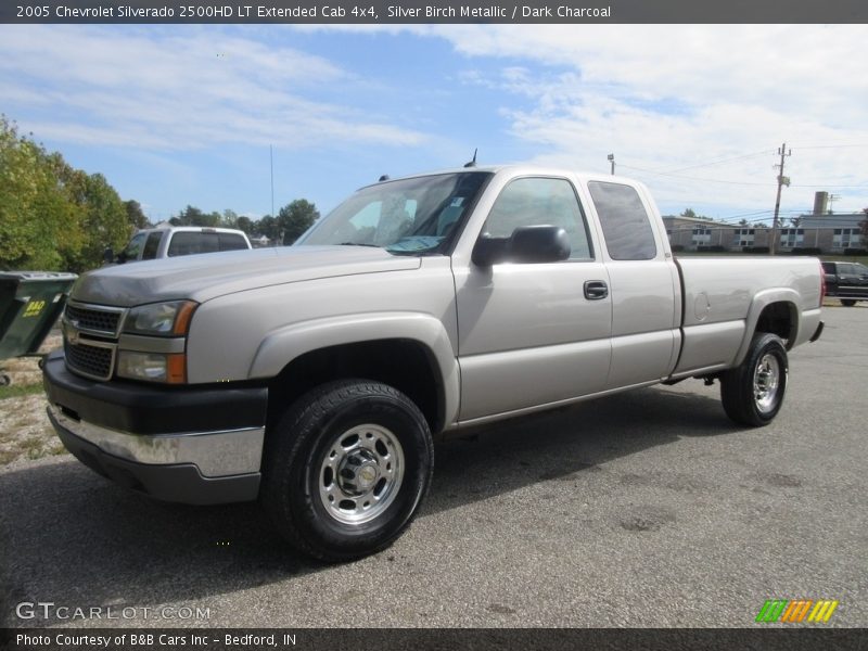Silver Birch Metallic / Dark Charcoal 2005 Chevrolet Silverado 2500HD LT Extended Cab 4x4