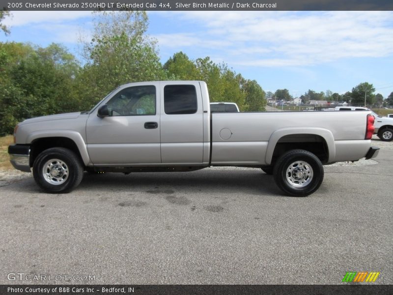 Silver Birch Metallic / Dark Charcoal 2005 Chevrolet Silverado 2500HD LT Extended Cab 4x4
