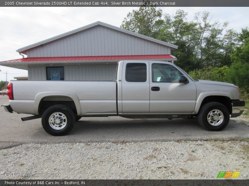 Silver Birch Metallic / Dark Charcoal 2005 Chevrolet Silverado 2500HD LT Extended Cab 4x4