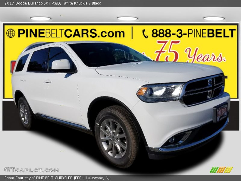 White Knuckle / Black 2017 Dodge Durango SXT AWD