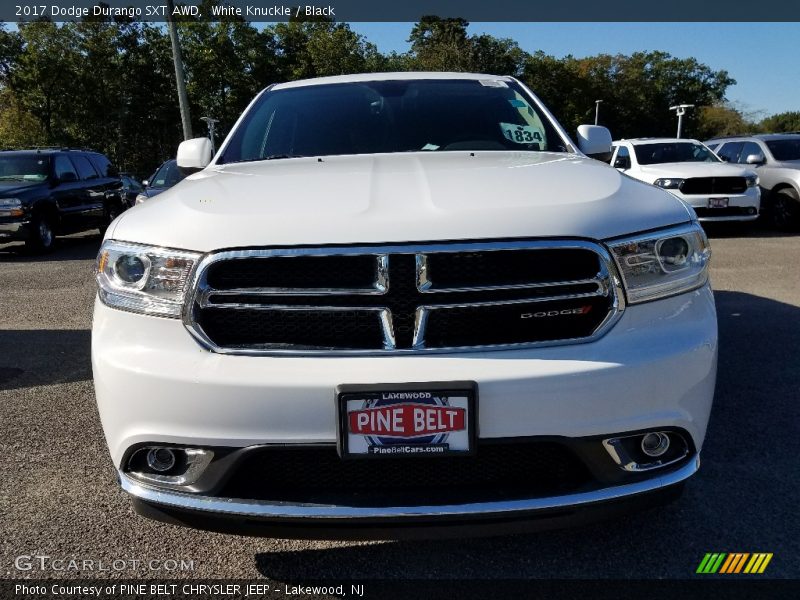 White Knuckle / Black 2017 Dodge Durango SXT AWD