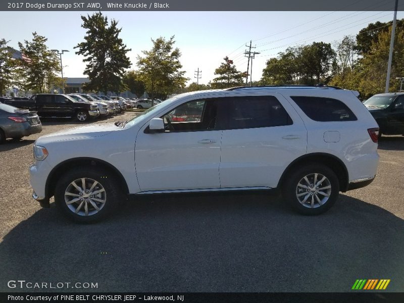 White Knuckle / Black 2017 Dodge Durango SXT AWD