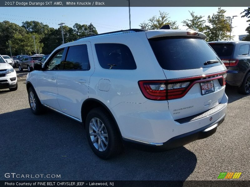 White Knuckle / Black 2017 Dodge Durango SXT AWD