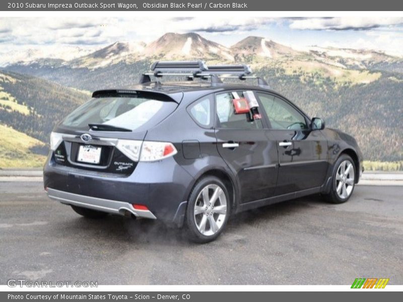 Obsidian Black Pearl / Carbon Black 2010 Subaru Impreza Outback Sport Wagon