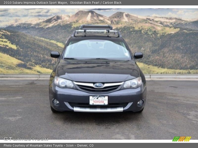 Obsidian Black Pearl / Carbon Black 2010 Subaru Impreza Outback Sport Wagon