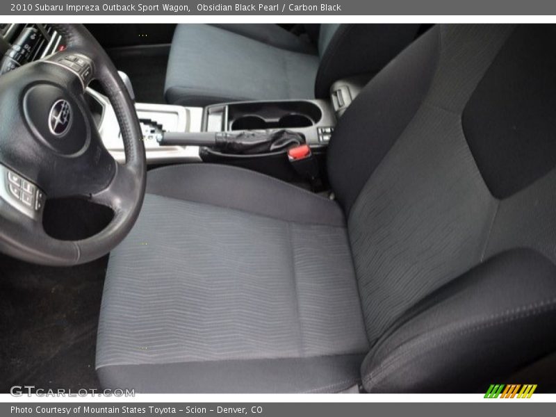Obsidian Black Pearl / Carbon Black 2010 Subaru Impreza Outback Sport Wagon