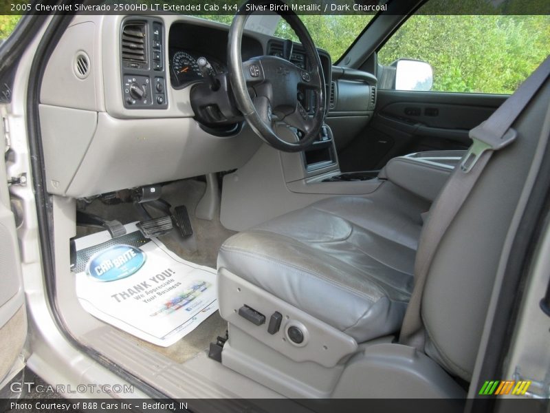 Silver Birch Metallic / Dark Charcoal 2005 Chevrolet Silverado 2500HD LT Extended Cab 4x4