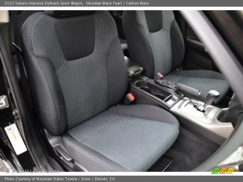 Obsidian Black Pearl / Carbon Black 2010 Subaru Impreza Outback Sport Wagon