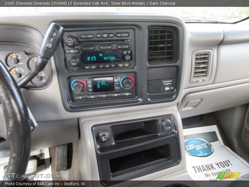 Silver Birch Metallic / Dark Charcoal 2005 Chevrolet Silverado 2500HD LT Extended Cab 4x4