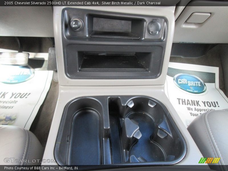 Silver Birch Metallic / Dark Charcoal 2005 Chevrolet Silverado 2500HD LT Extended Cab 4x4