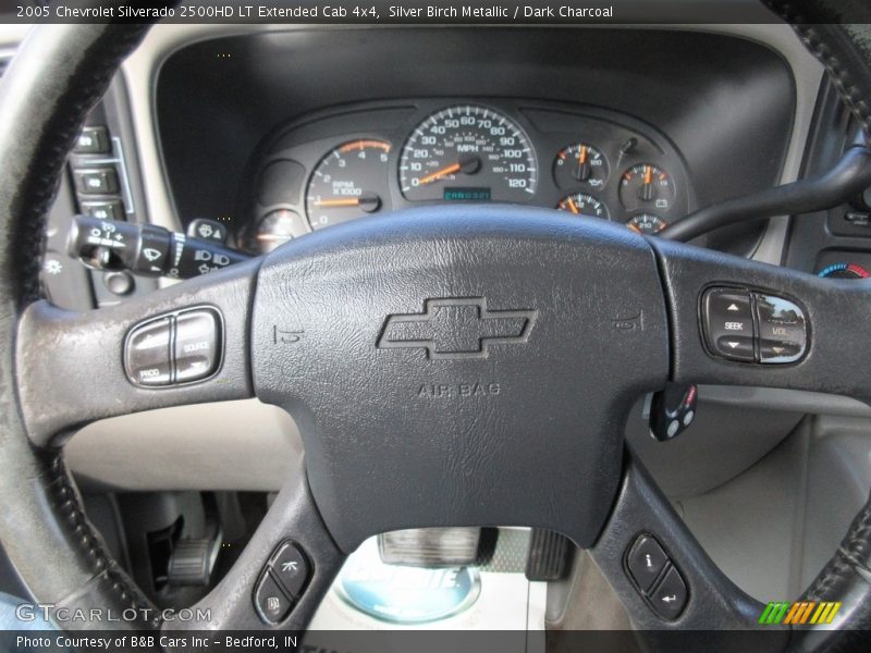 Silver Birch Metallic / Dark Charcoal 2005 Chevrolet Silverado 2500HD LT Extended Cab 4x4
