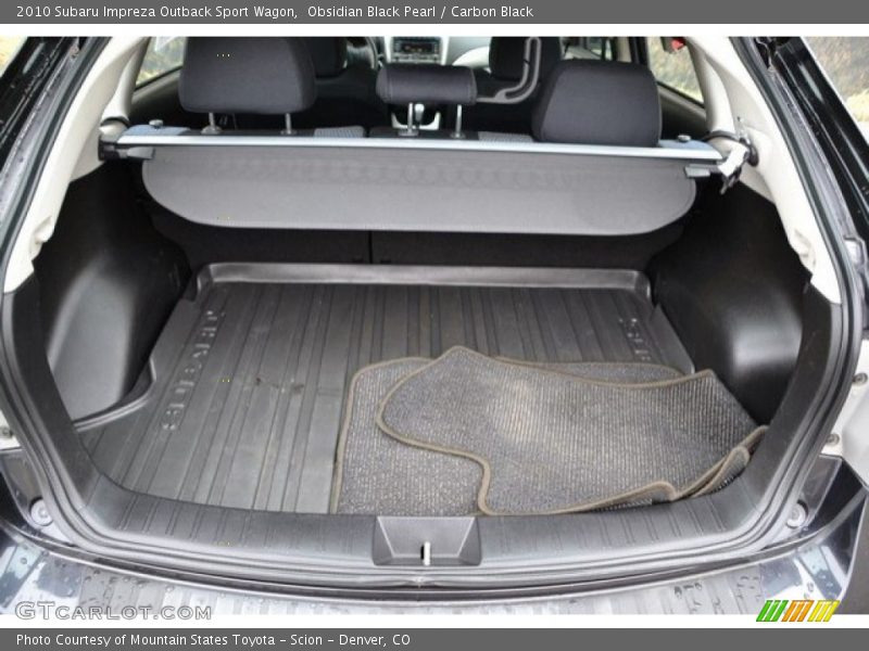 Obsidian Black Pearl / Carbon Black 2010 Subaru Impreza Outback Sport Wagon