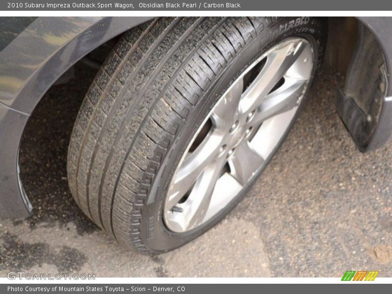 Obsidian Black Pearl / Carbon Black 2010 Subaru Impreza Outback Sport Wagon