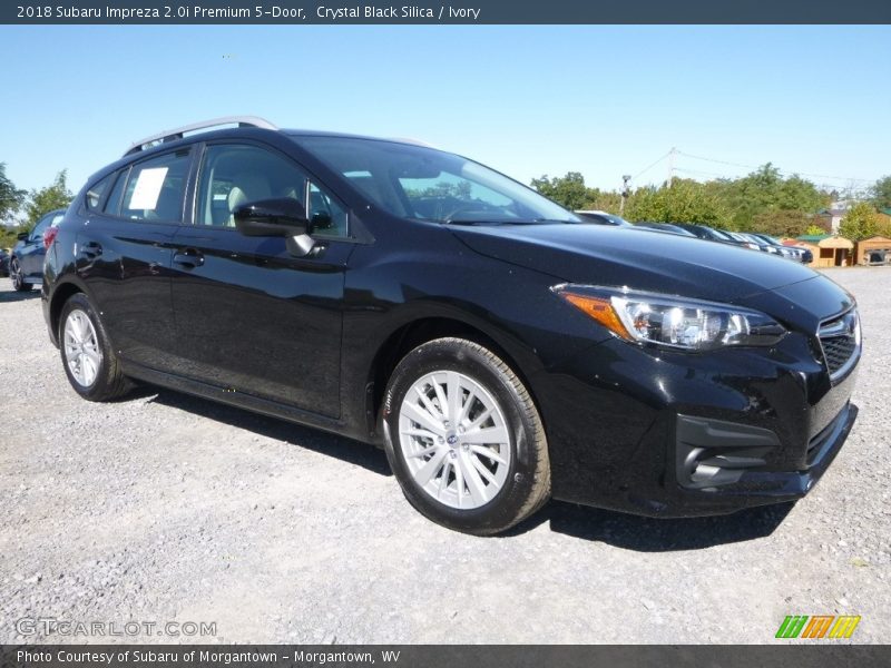 Crystal Black Silica / Ivory 2018 Subaru Impreza 2.0i Premium 5-Door