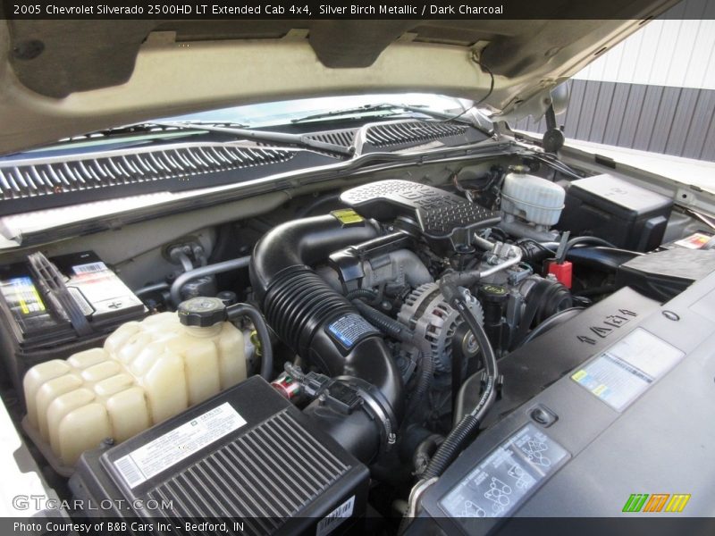 Silver Birch Metallic / Dark Charcoal 2005 Chevrolet Silverado 2500HD LT Extended Cab 4x4