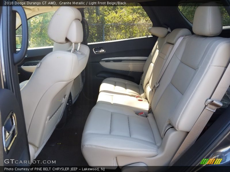 Granite Metallic / Light Frost Beige/Black 2018 Dodge Durango GT AWD