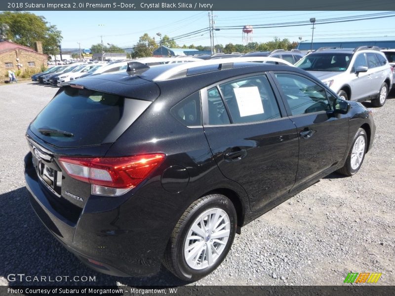 Crystal Black Silica / Ivory 2018 Subaru Impreza 2.0i Premium 5-Door