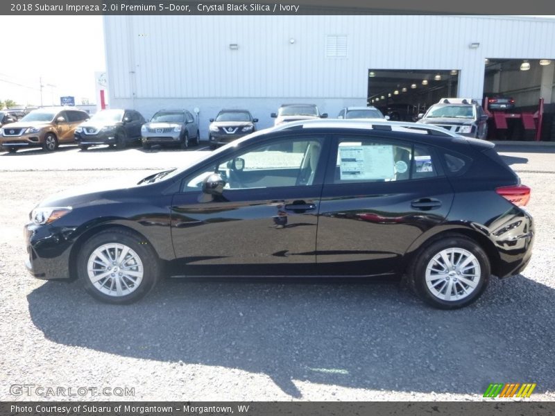 Crystal Black Silica / Ivory 2018 Subaru Impreza 2.0i Premium 5-Door