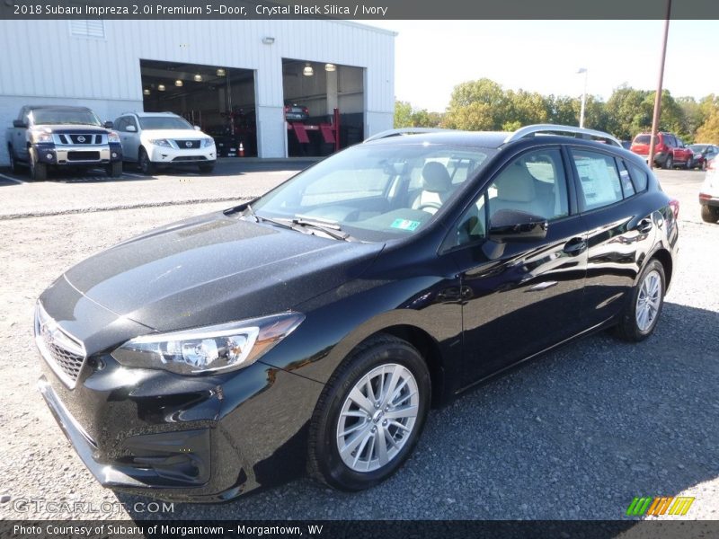 Crystal Black Silica / Ivory 2018 Subaru Impreza 2.0i Premium 5-Door