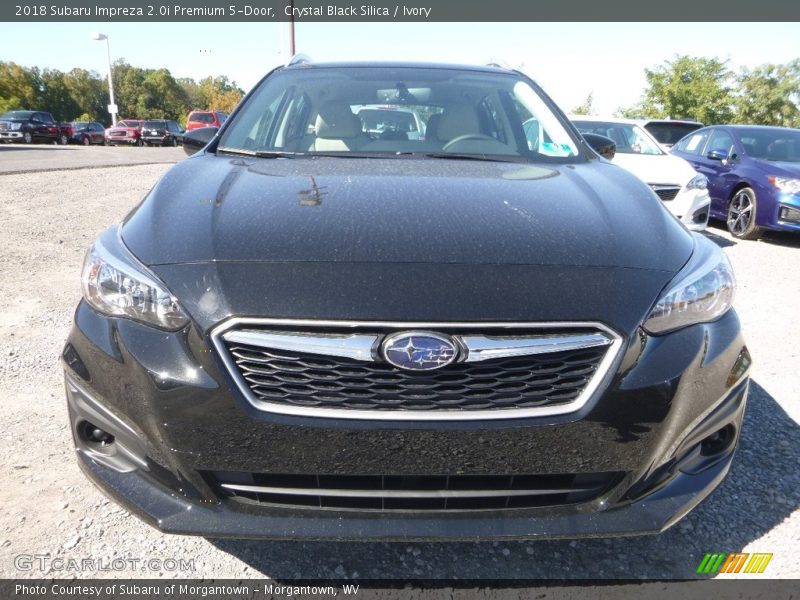 Crystal Black Silica / Ivory 2018 Subaru Impreza 2.0i Premium 5-Door