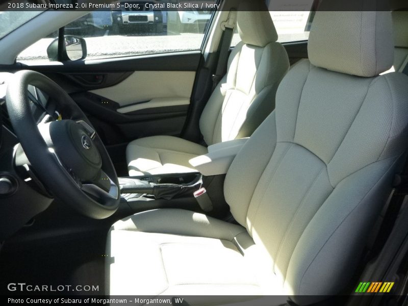 Crystal Black Silica / Ivory 2018 Subaru Impreza 2.0i Premium 5-Door
