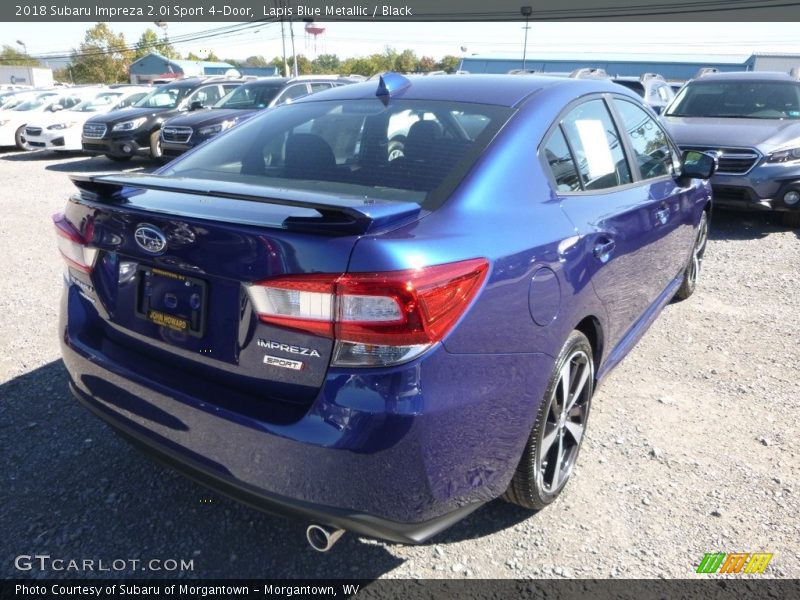 Lapis Blue Metallic / Black 2018 Subaru Impreza 2.0i Sport 4-Door