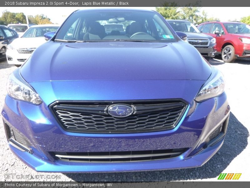 Lapis Blue Metallic / Black 2018 Subaru Impreza 2.0i Sport 4-Door
