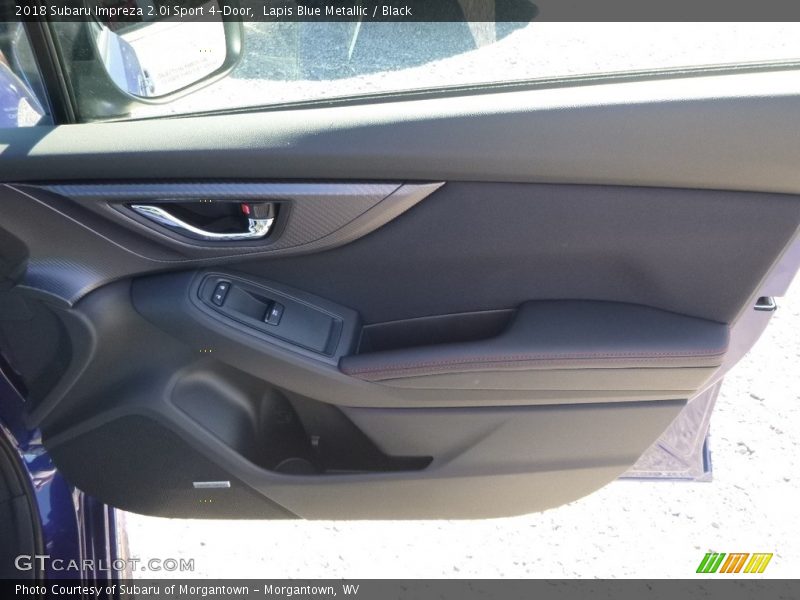 Lapis Blue Metallic / Black 2018 Subaru Impreza 2.0i Sport 4-Door