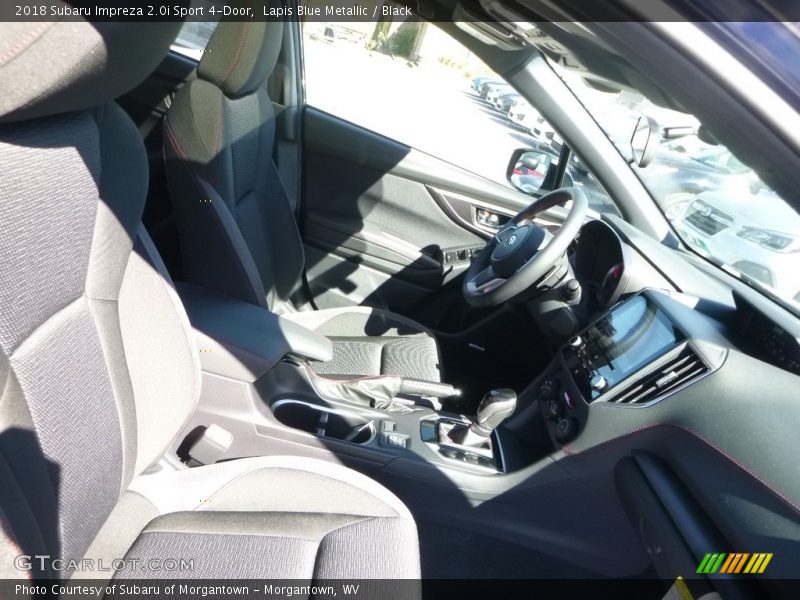 Lapis Blue Metallic / Black 2018 Subaru Impreza 2.0i Sport 4-Door