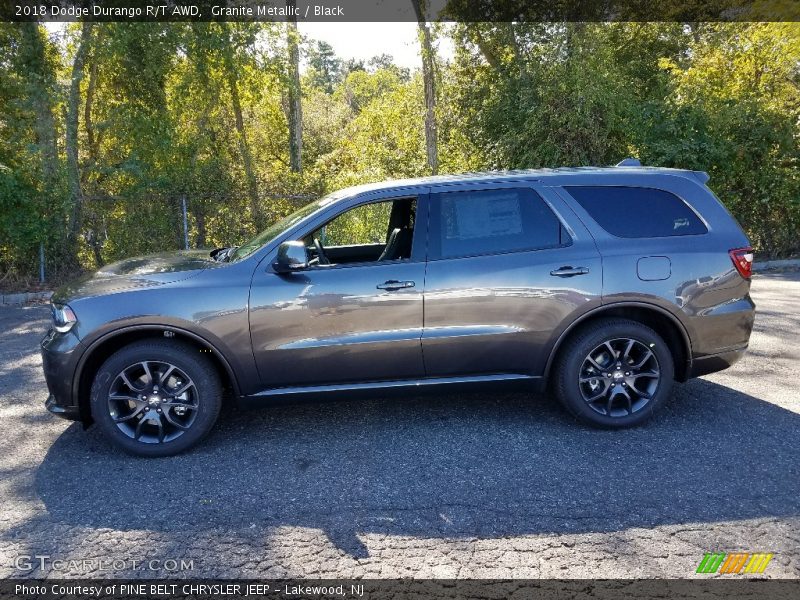 Granite Metallic / Black 2018 Dodge Durango R/T AWD