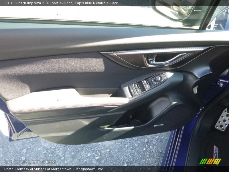 Lapis Blue Metallic / Black 2018 Subaru Impreza 2.0i Sport 4-Door