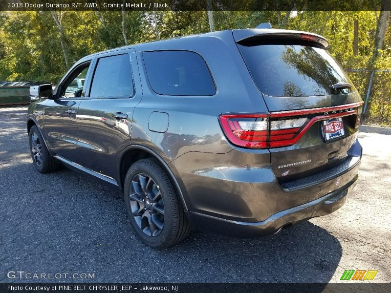 Granite Metallic / Black 2018 Dodge Durango R/T AWD
