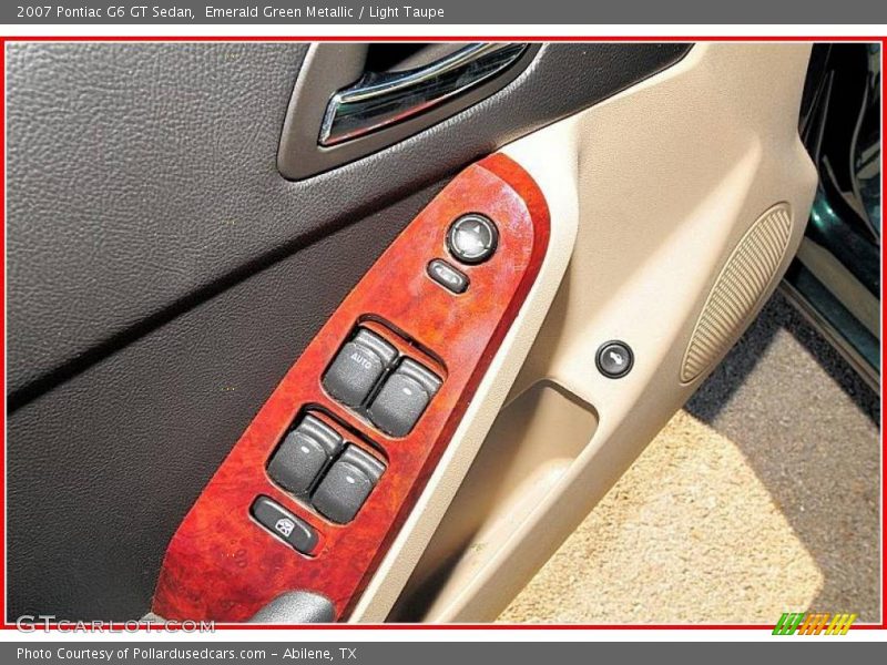 Emerald Green Metallic / Light Taupe 2007 Pontiac G6 GT Sedan
