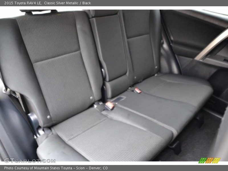 Classic Silver Metallic / Black 2015 Toyota RAV4 LE
