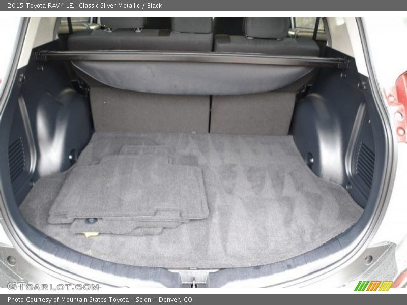 Classic Silver Metallic / Black 2015 Toyota RAV4 LE