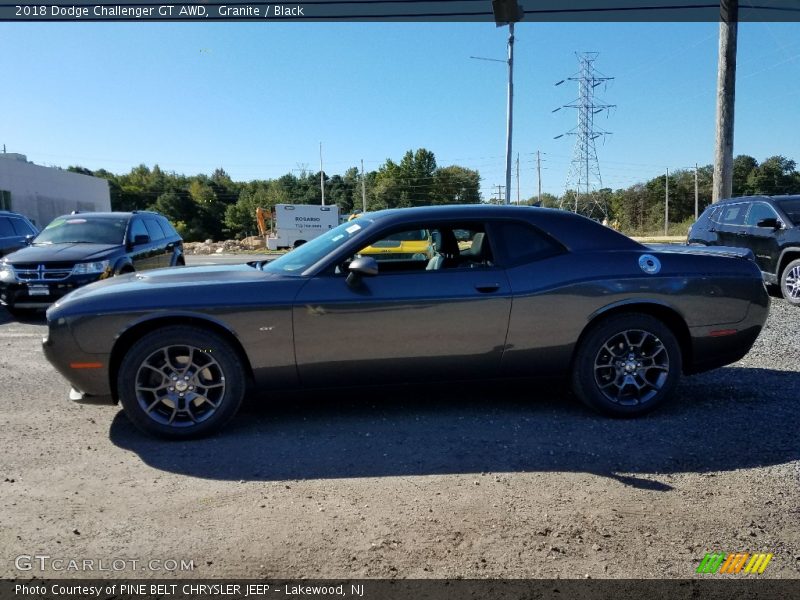 Granite / Black 2018 Dodge Challenger GT AWD