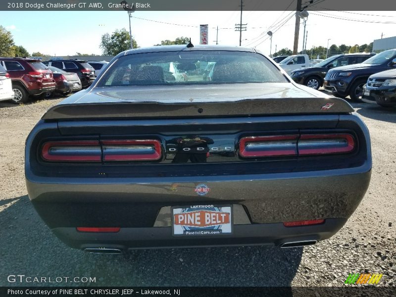 Granite / Black 2018 Dodge Challenger GT AWD