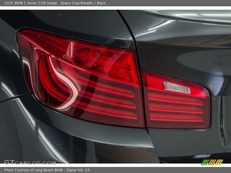 Space Gray Metallic / Black 2015 BMW 5 Series 528i Sedan