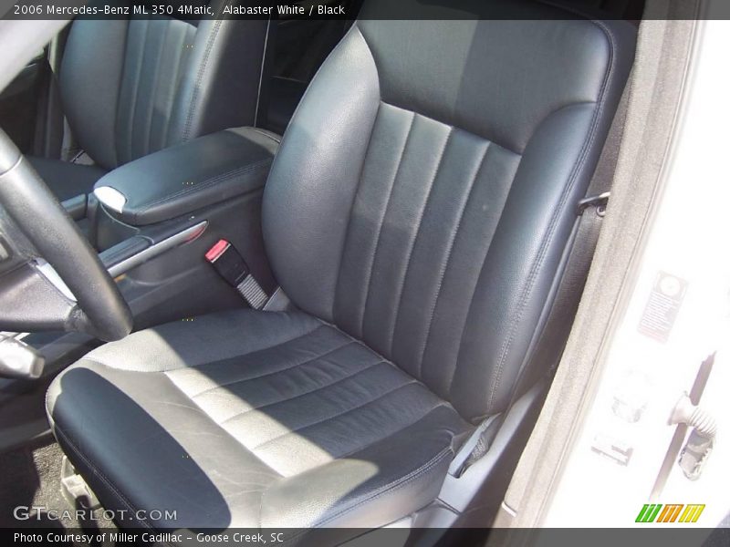 Alabaster White / Black 2006 Mercedes-Benz ML 350 4Matic