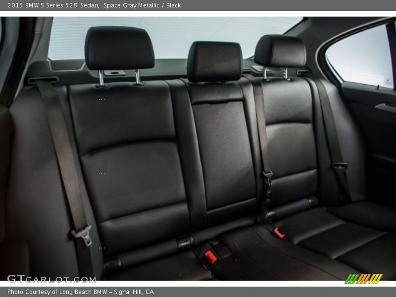 Space Gray Metallic / Black 2015 BMW 5 Series 528i Sedan