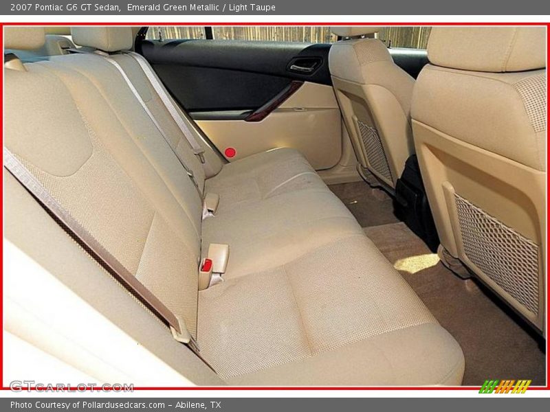 Emerald Green Metallic / Light Taupe 2007 Pontiac G6 GT Sedan