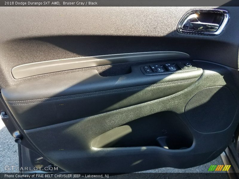 Bruiser Gray / Black 2018 Dodge Durango SXT AWD
