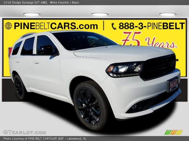 White Knuckle / Black 2018 Dodge Durango SXT AWD