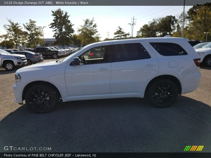 White Knuckle / Black 2018 Dodge Durango SXT AWD