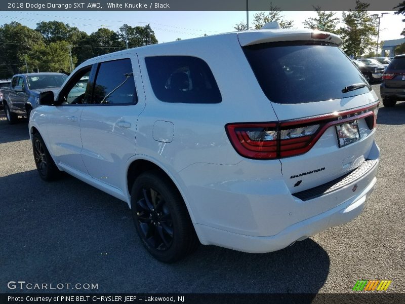 White Knuckle / Black 2018 Dodge Durango SXT AWD