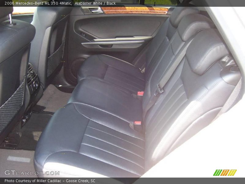 Alabaster White / Black 2006 Mercedes-Benz ML 350 4Matic