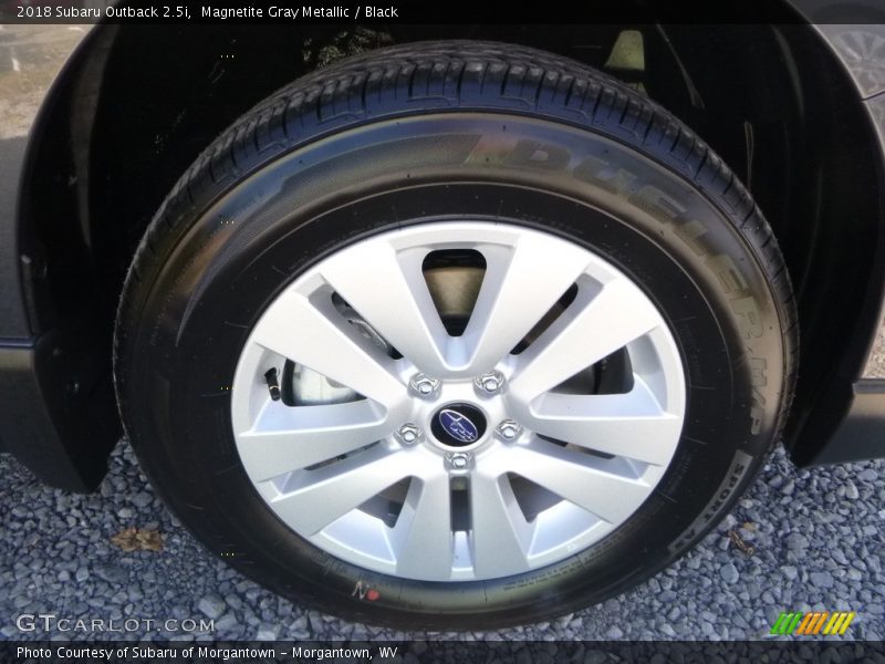 Magnetite Gray Metallic / Black 2018 Subaru Outback 2.5i