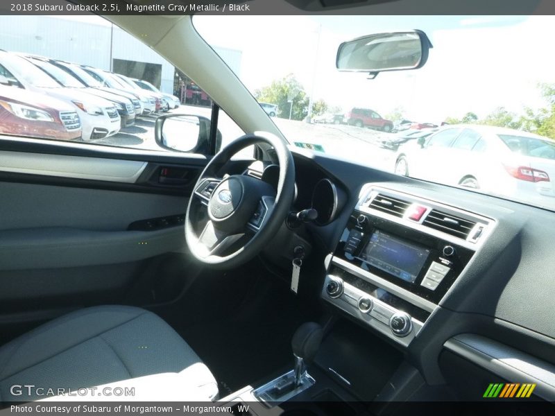 Magnetite Gray Metallic / Black 2018 Subaru Outback 2.5i